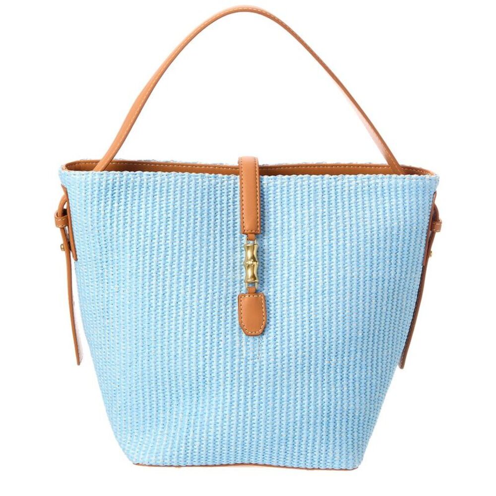 J.Mclaughlin Crawford Leather Handbag, Blue